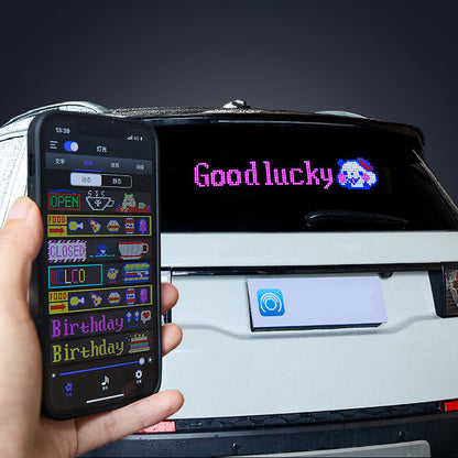 Customizable Car LED Display